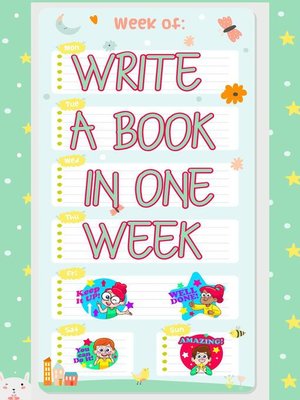 cover image of Write a Book in One Week